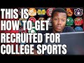 How To Get Recruited for College Athletics (2020)