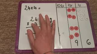 Monday's maths lesson- The formal written method