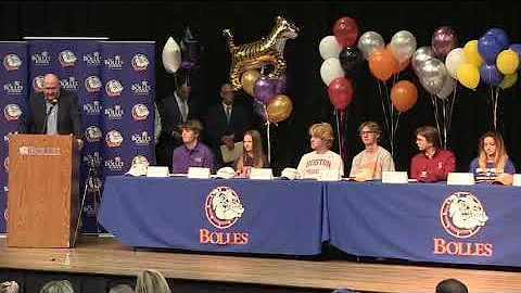 Bolles Athletics College Commitments, November 9, ...