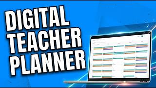 Free Digital Teacher Planner Tutorial – Organize Your Class Schedule & Subjects