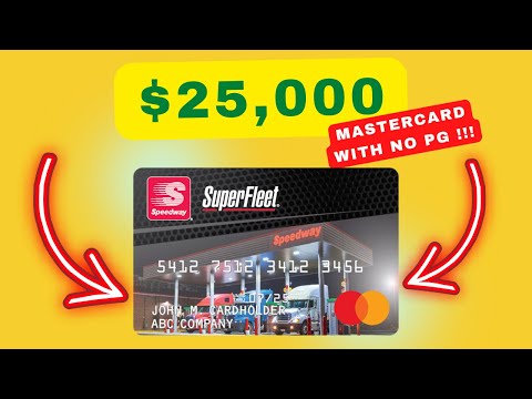 Speedway Business Mastercard - No Credit Check