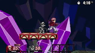 Super Smash Flash 2 Beta (v1.4) Naruto (Sakura Haruno) VS Metal Mario
