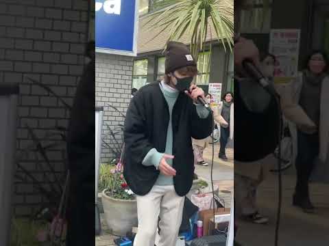 ひぃくんcover【愛コンタクト】2021.12.25 三ノ宮路上ライブ