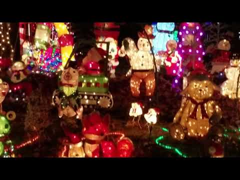 Heindel Christmas lights, Raleigh, NC