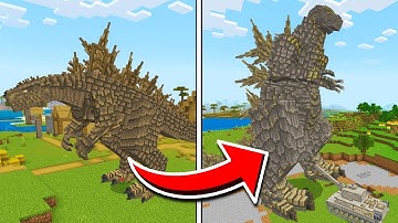 Godzilla Minus One MOD in Minecraft Pocket Edition