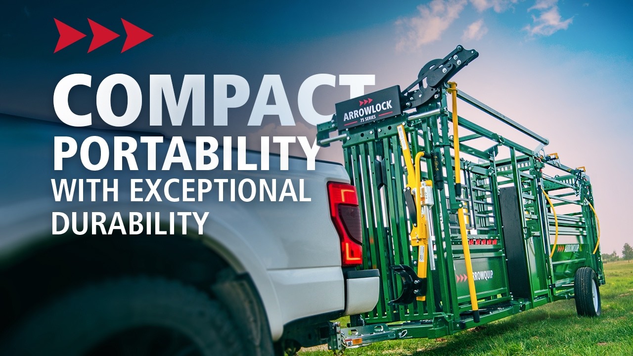 Обзор переносного зажимного желоба и прохода Arrowlock 75 Series | Arrowquip