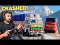 I Almost Crashed My Tata 16 Tyre Truck! | Accident in Hilly Roads | Scary Moments Driving