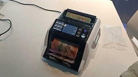 mix value counter AUD FMD 910 2CIS banknote value counter sorter read serial number value counting