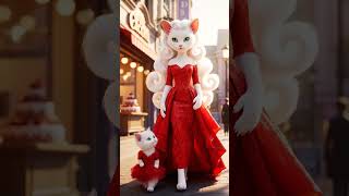 Everyone’s Watching This Red Cat in Dubai 😍🔥”