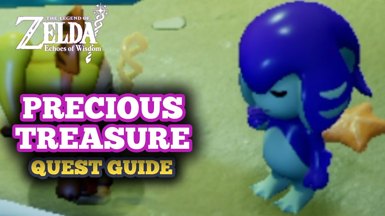 How to Do Precious Treasure Quest in Zelda Echoes of Wisdom - Get Something to Put Treasure in