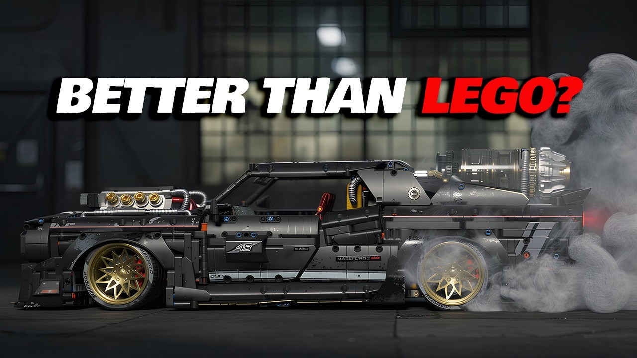 Самая большая альтернатива LEGO Technic, которую я когда-либо собирал (Dodge Challenger) – стоило...