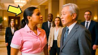 JAPANESE CEO MOCKED THE LATINA MAID BUT WHEN SHE RESPONDED IN PERFECT JAPANESE