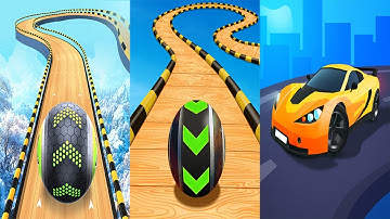 Going Balls VS Sky Rolling Balls VS Race Master 3D - All Levels Gameplay Android iOS Ep 1