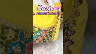 MEESHO Trendy party wear Kurti Sets✨#shorts#meesho#meeshokurtiset#Meeshosuitshaul#viral#meeshodress