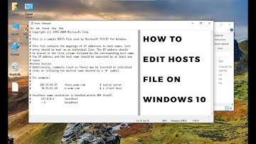 How to Edit Hosts File on Windows 10 (Easy Method)