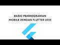 13. Dasar Pemrograman Flutter 2022 | Flutter Layout Cross axis Size