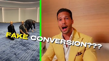 Tristan Tate REACTS to Andrew Tate Becoming a Muslim 🕌☪️ | *SUBTITLES*