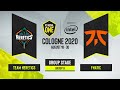 CS:GO - Fnatic vs. Team Heretics [Inferno] Map 2 - ESL One Cologne 2020 - Group B - EU