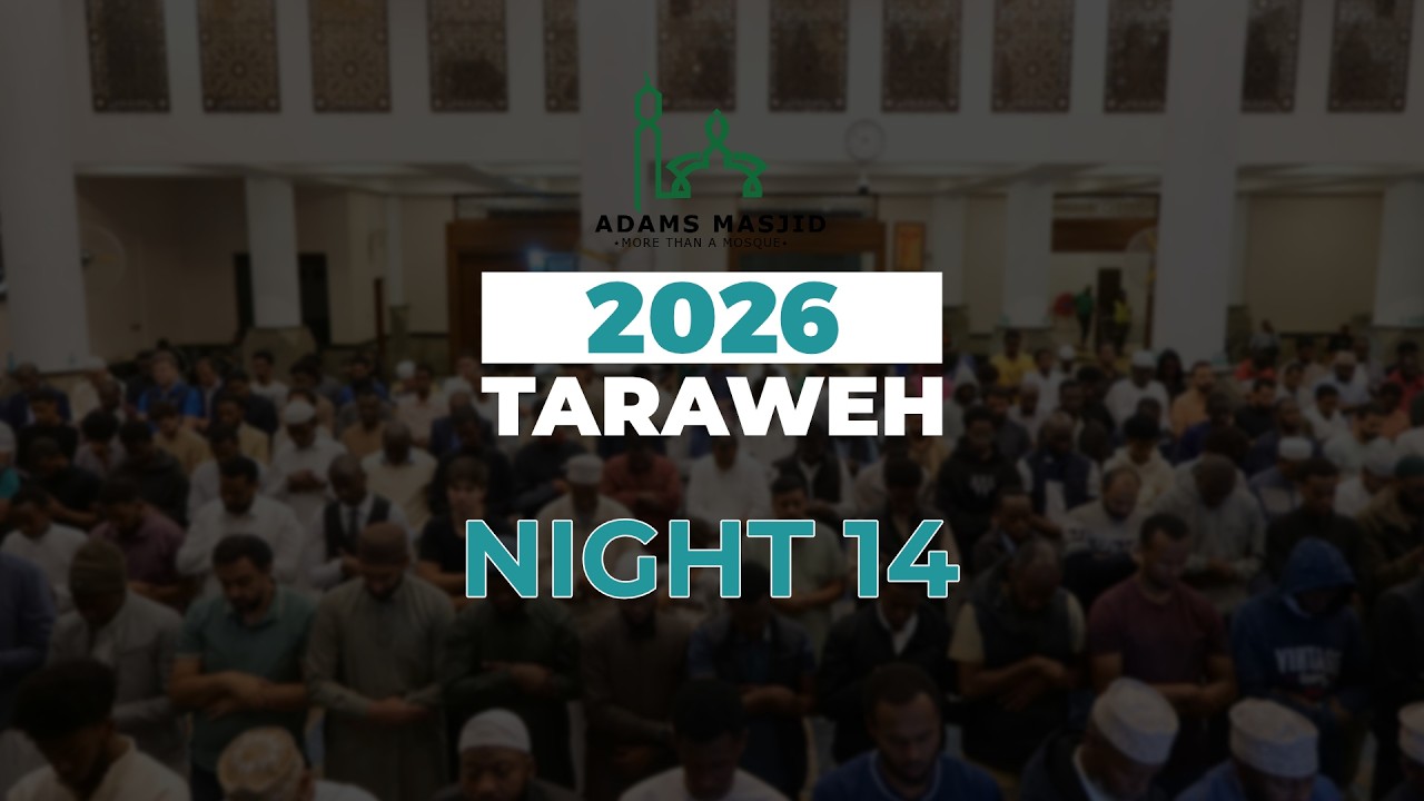 Night 14 Taraweh at Adams Masjid, Nairobi