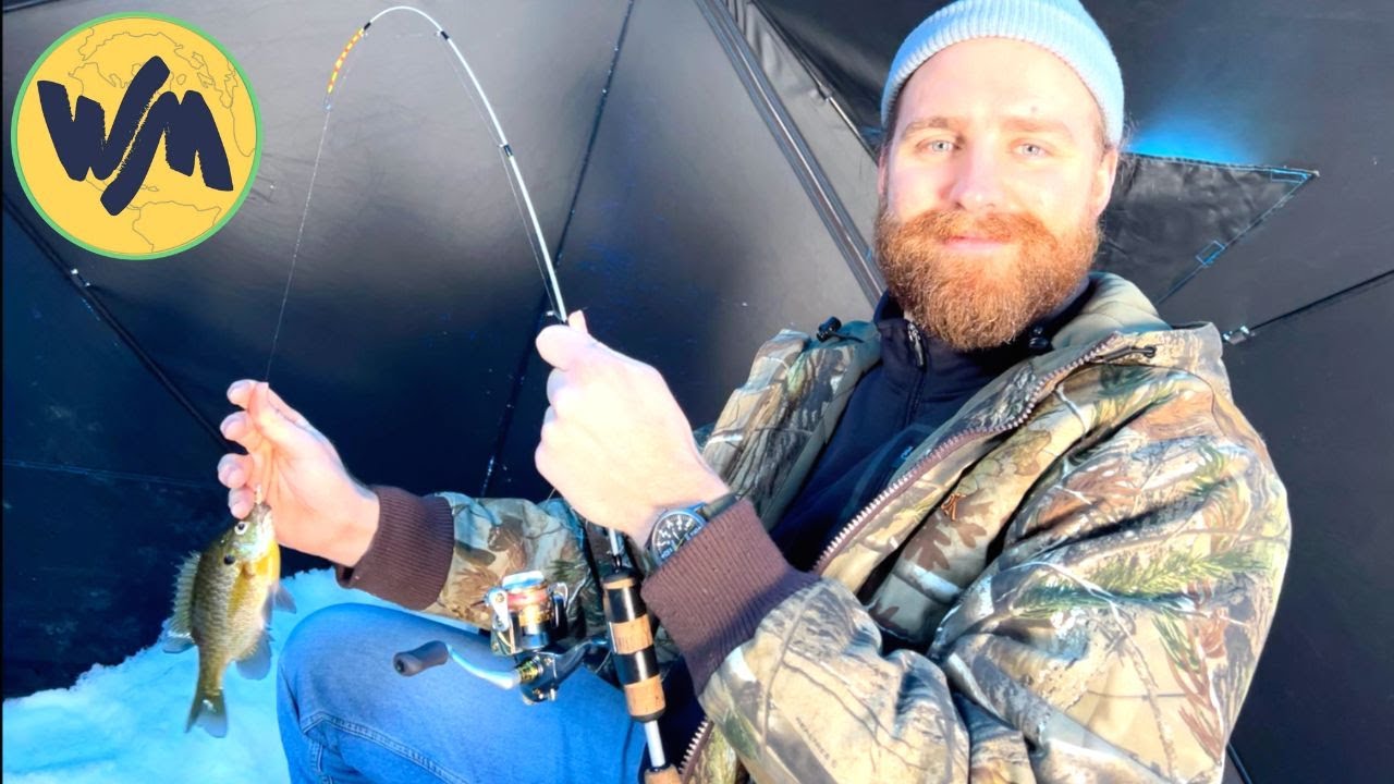 ️ Ice Fishing on Lake Minnesota ️ YouTube