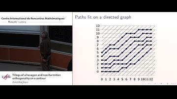 Arno Kuijlaars: Tilings of a hexagon and non-hermitian orthogonality on a contour