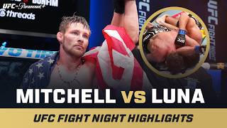 ROUND 3 SUB | Bryce Mitchell vs. Santiago Luna | UFC Fight Night Mini Fight Highlights