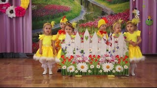 Танец цыплят. Ясельная группа детсада № 160 г. Одесса 2021