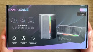 Компьютерные RGB колонки из Китая ★ обзор FIFINE AmpliGame A20