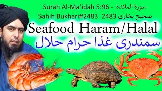 Seafood, Jhinga, Kekda, Crab , Vail fish, Haram Halal جھینگا کیکڑا | by Engineer Muhammad Ali Mirza screenshot 5