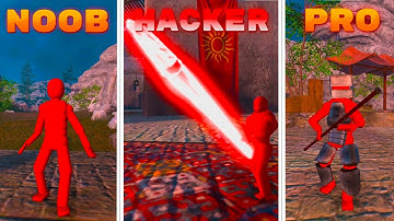 🤯 NOOB & PRO & HACKER  | Ragdoll Phisics Battles in Overgrowth #40