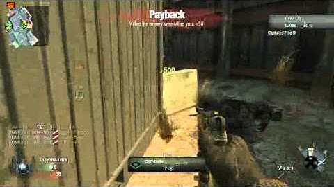 7 kill streak with knife only, in 20 seconds