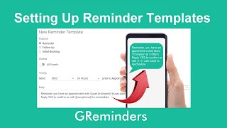 Setting Up Appointment Reminder Templates