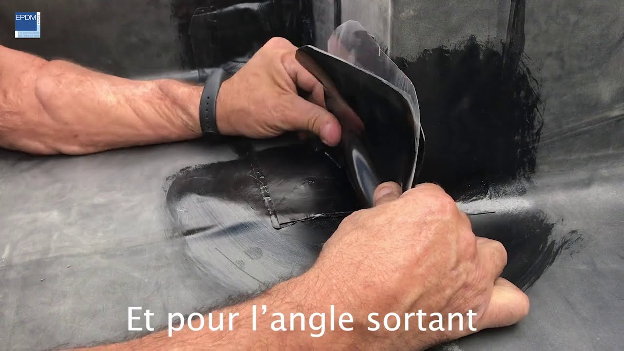 Tutoriel : Angle Sortant en Relevé Rapporté sur Membrane EPDM | EPDM France