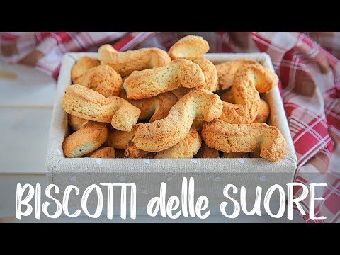 Biscotti Di Natale Leggeri.Biscotti Delle Suore Friabili Leggeri E Senza Uova Ricetta Facile Fatto In Casa Da Benedetta Youtube