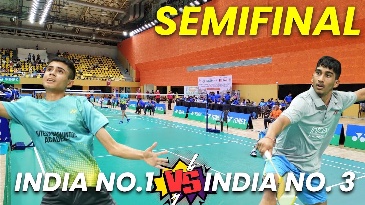 DEV Ruparelia [1] vs AKHIL REDDY Bobba [3]-All India Sub Junior Ranking ...