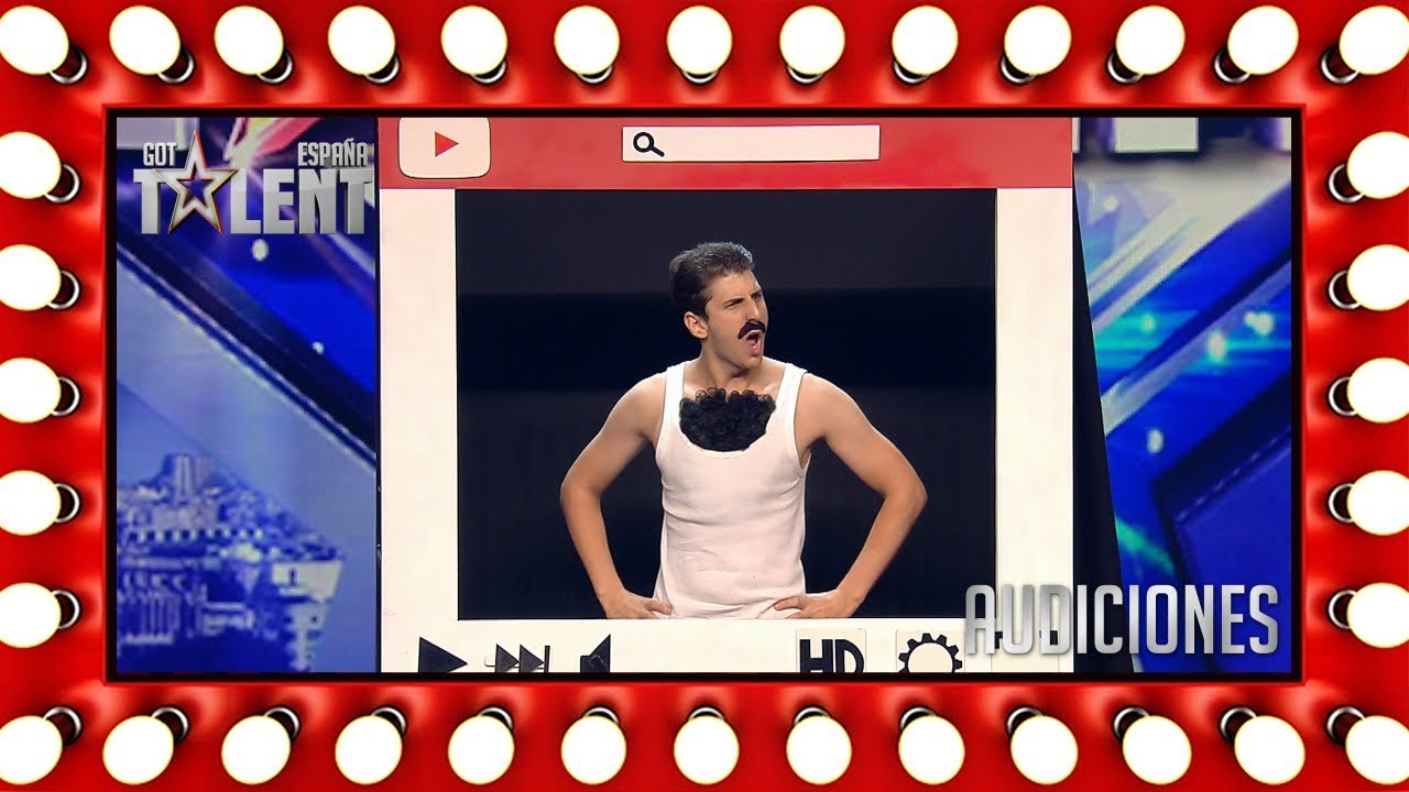 This guy will pause, speed, play and slow Youtube for you | Auditions 6 | Spain's Got Talent 2018 got talent final 2018 españa
