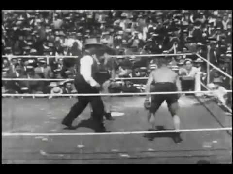 Tommy Burns vs Bill Squires - July 4, 1907