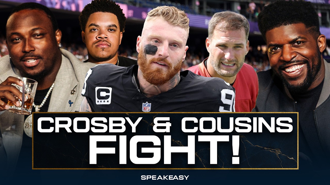Maxx Crosby Gets Into a FIGHT With Kirk Cousins at Practice!