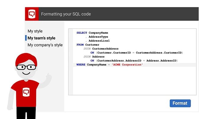 SQL Formatting in 30 Seconds with SQL Prompt | Redgate