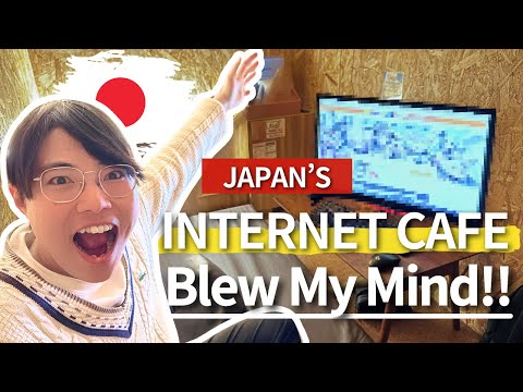 First Time at a Japanese Internet Café - The Best Budget Stay in Japan!