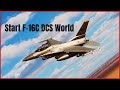 Start เครื่อง F-16C ใน DCS World ทำไง ?? | DCS World
