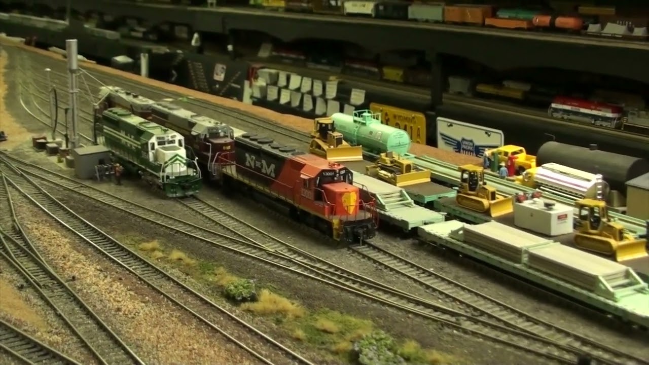 HO LAYOUT OPERATIONS BUTTE MINE & EASTERN RR