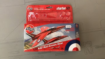 *Live* Building My Airfix RAF Red Arrows Gnat T.1 #2 (Starter Set)