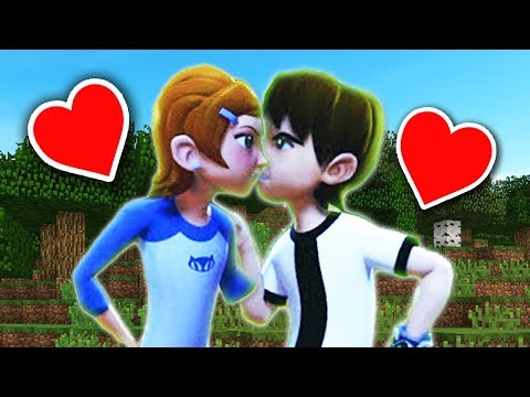 BEN 10 BEIJOU A GWEN NO MINECRAFT ! - BEN 10 BEIJOU A GWEN NO MINECRAFT !
