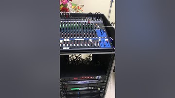 Mixer yamaha MG 16XU kết hợp vang số pdcj 2626 / Sự lựa chọn tối ưu cho hội trường và show karaoke