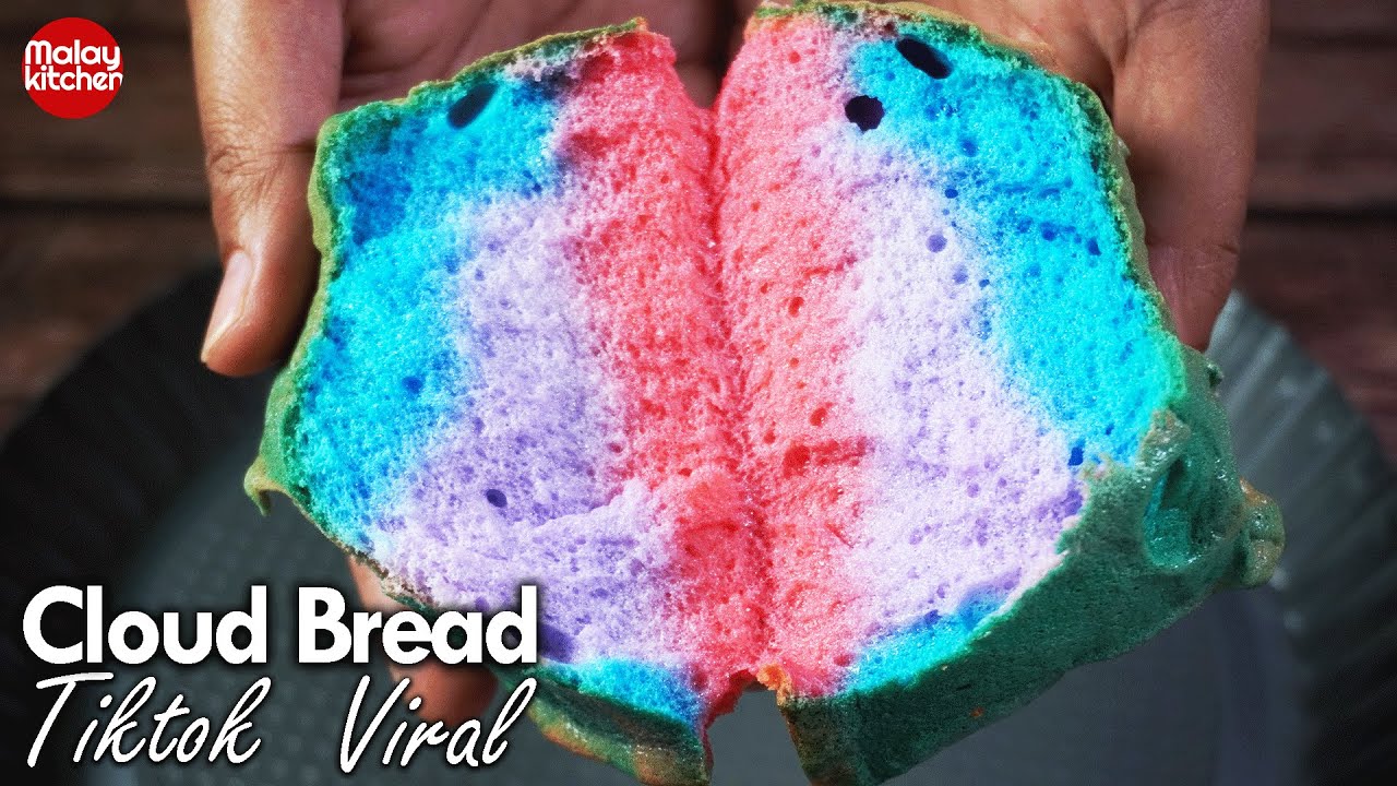 cloud bread recipes | cara membuat | viral tiktok - YouTube