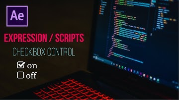 Checkbox Expression (script) in After effects  (simple and easy way)