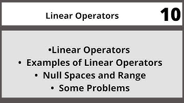 Linear Operators|Functional Analysis in Hindi Urdu MTH327 LECTURE 10