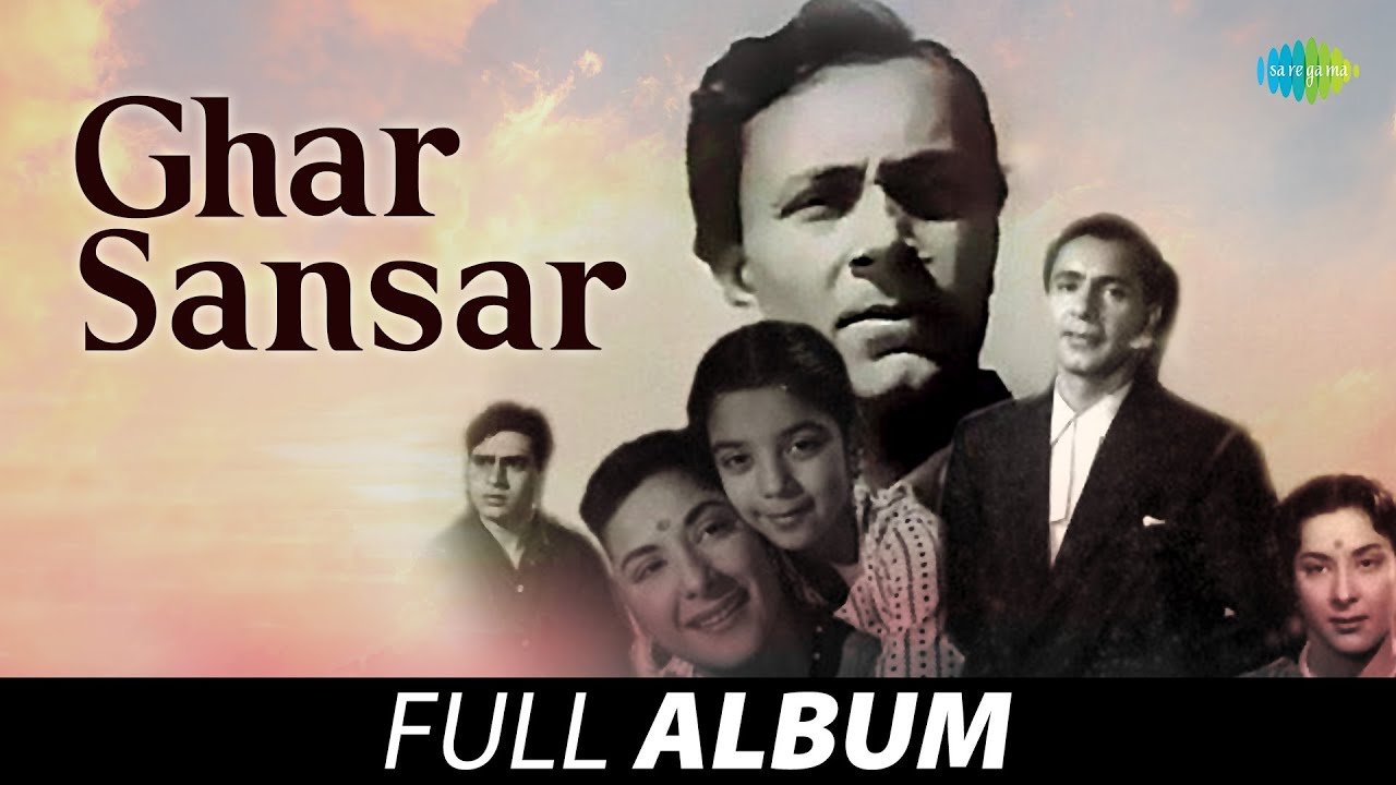 Ghar Sansar 1986   All Songs  Jeetendra  Sridevi  Asha Bhosle  Manna Dey  Majrooh Sultanpuri