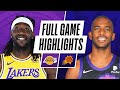 LAKERS at SUNS | FULL GAME HIGHLIGHTS | March 21, 2021